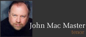 John Mac Master - Canadian tenor